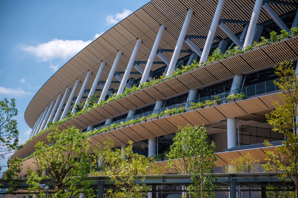 The National Stadium was built to host the Olympic Games