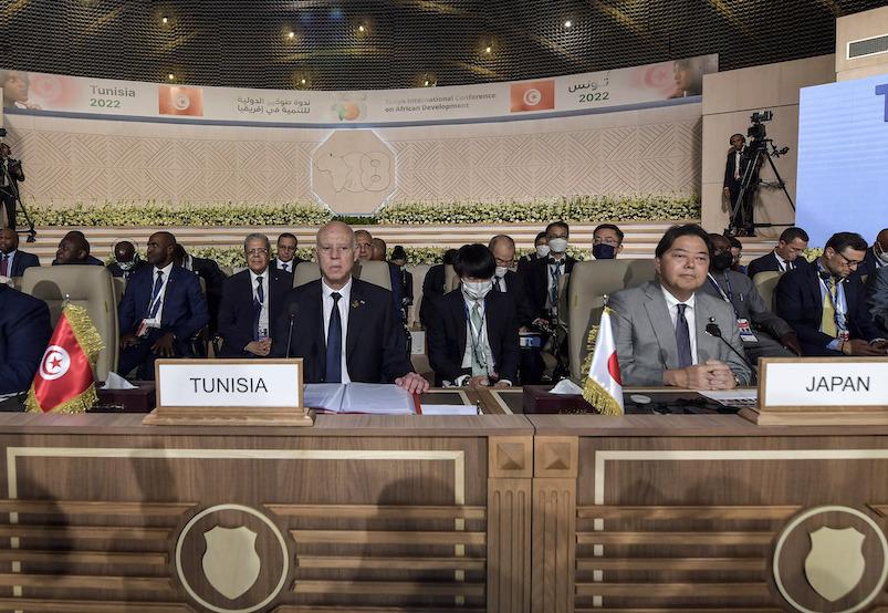 This is the second time Africa has hosted TICAD, the previous instance being the Kenya meeting in 2016. POOL/AP/AFLO 