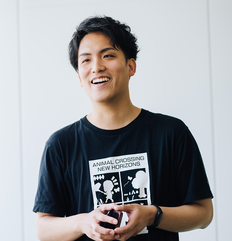 Co-founder and CEO of Mantra, Ishiwatari Shonosuke.