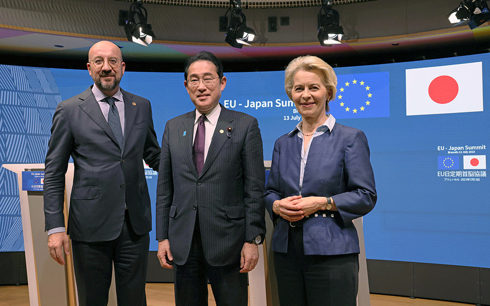 Japan and the EU Agree to Further Deepen Their Close Cooperation