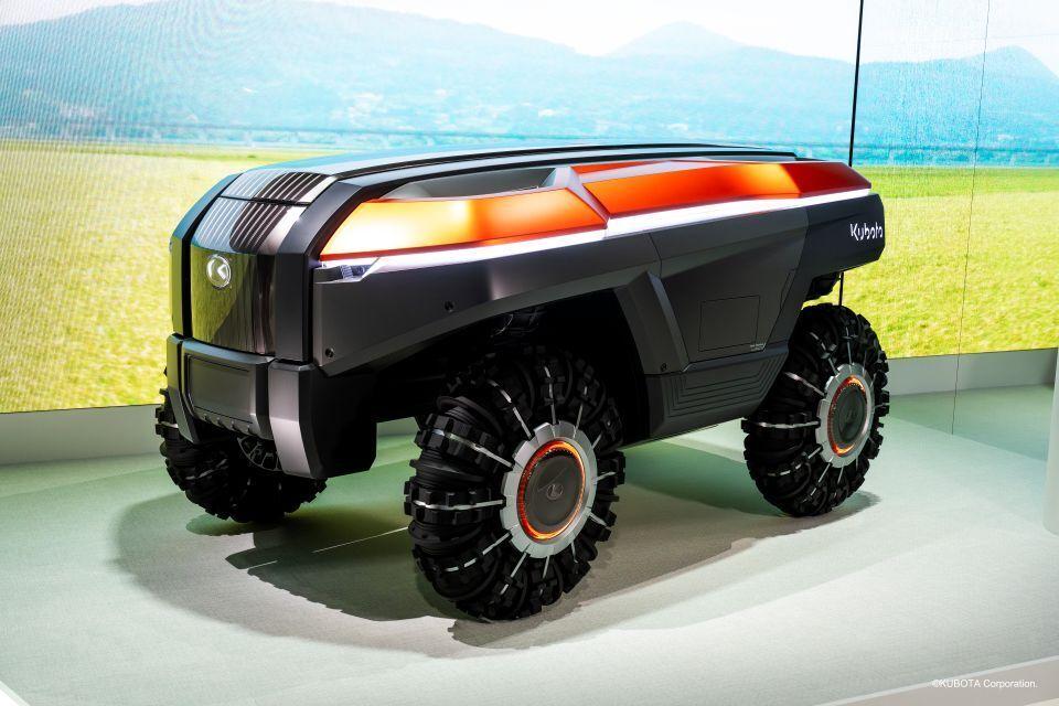 Type: V completely autonomous robot, which can do everything from tilling to harvesting on large tracts of level farmland